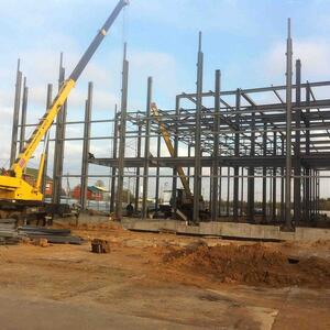 Монтаж металлоконструкций