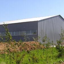 Производственный комплекс из металлоконструкций