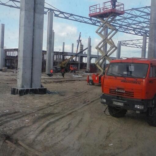 Установка верхних элементов