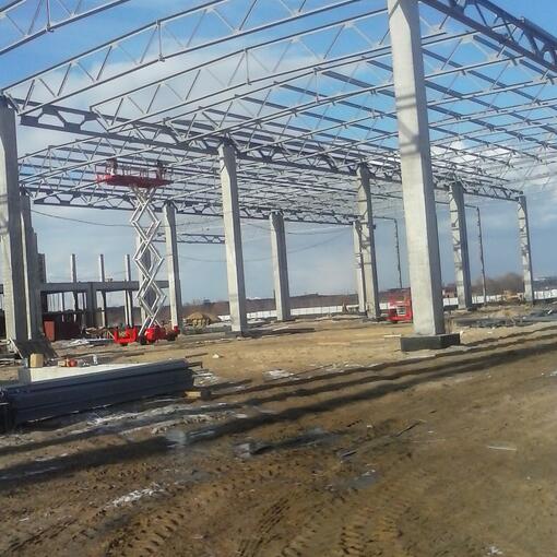 Монтаж металлоконструкций