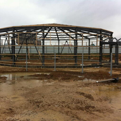 Крытый манеж конно-спортивной базы Московская обл, Ленинский муниципальный р-н