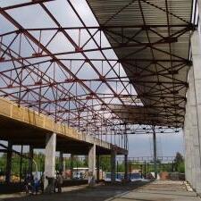 Автосервис из быстровозводимых металлоконструкций